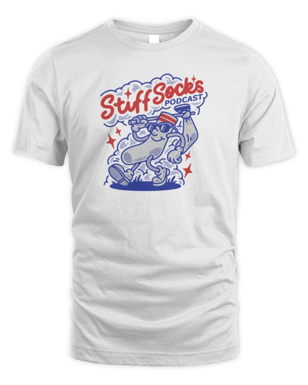 Merch Stiff Socks Walkin' Sock Tee