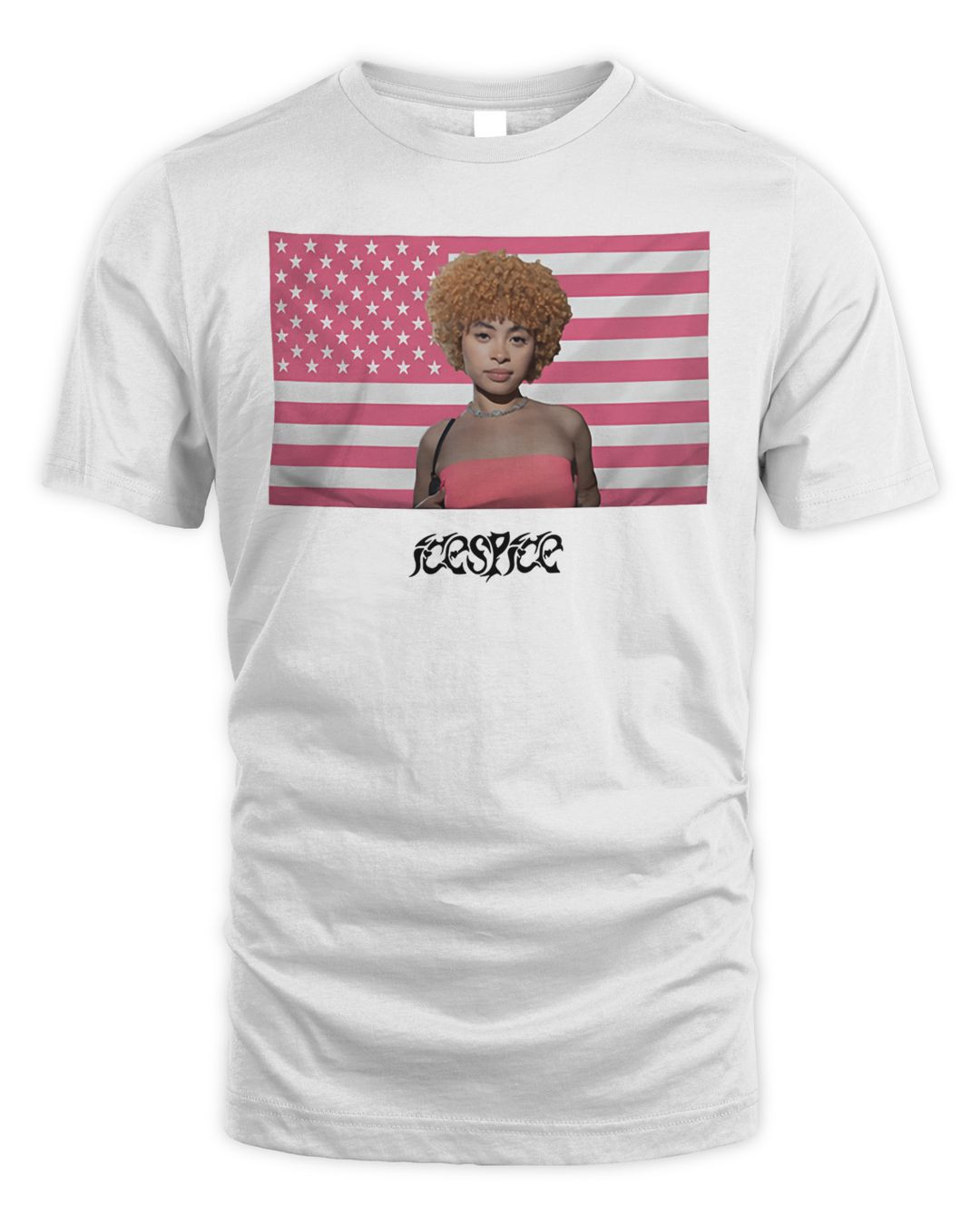 Ice Spice Merch Flag Shirt