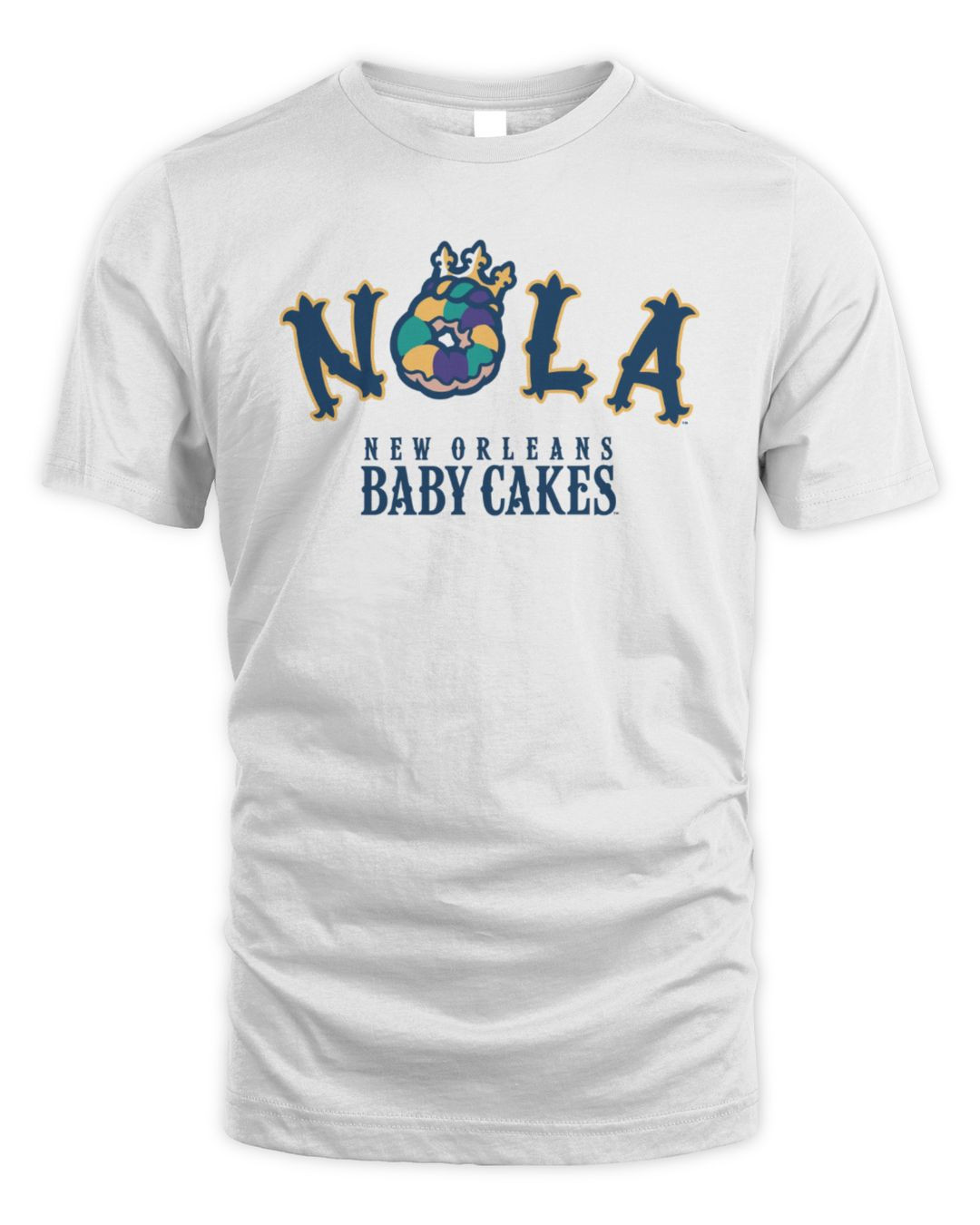Milb Hometown Collection New Orleans Cakes Unisex Hoodie White Merch