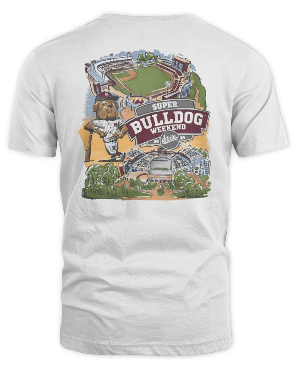 Msu Super Bulldog Weekend 2024 Hoodie Sweatshirt