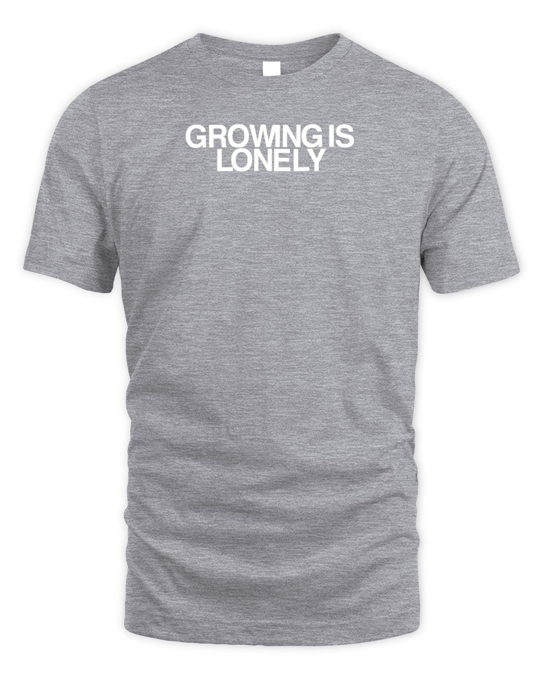 Lonely Ghost Merch Growing Is Lonely Shirt