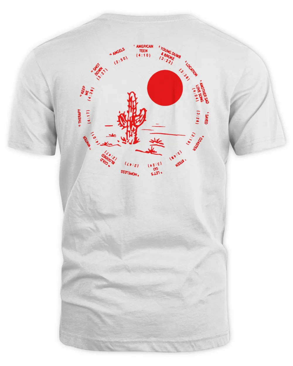 Khalid Merch American Teen Desert Shirt