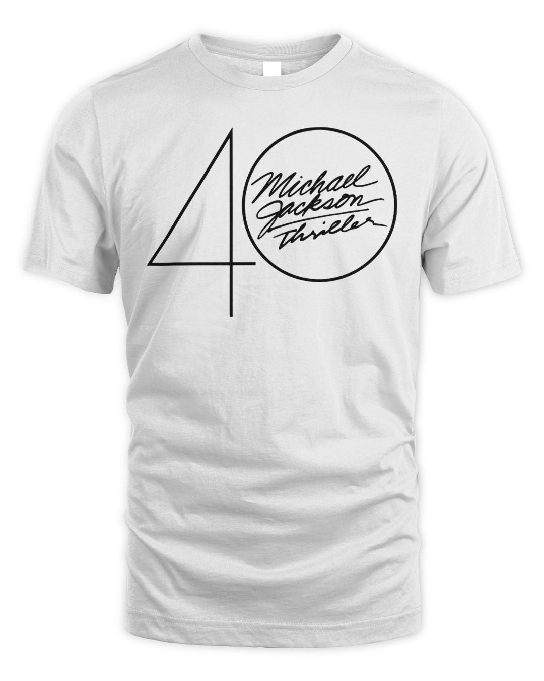 Michael Jackson Merch 40 Logo Shirt