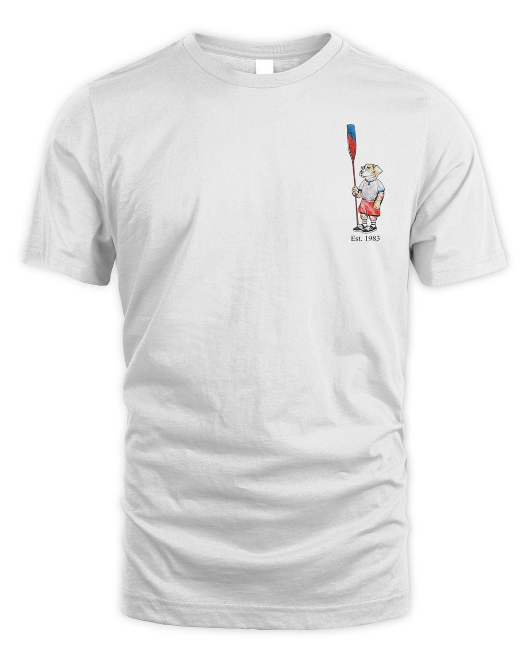 J Crew Clothing Oarsman Dog Graphic Shirt