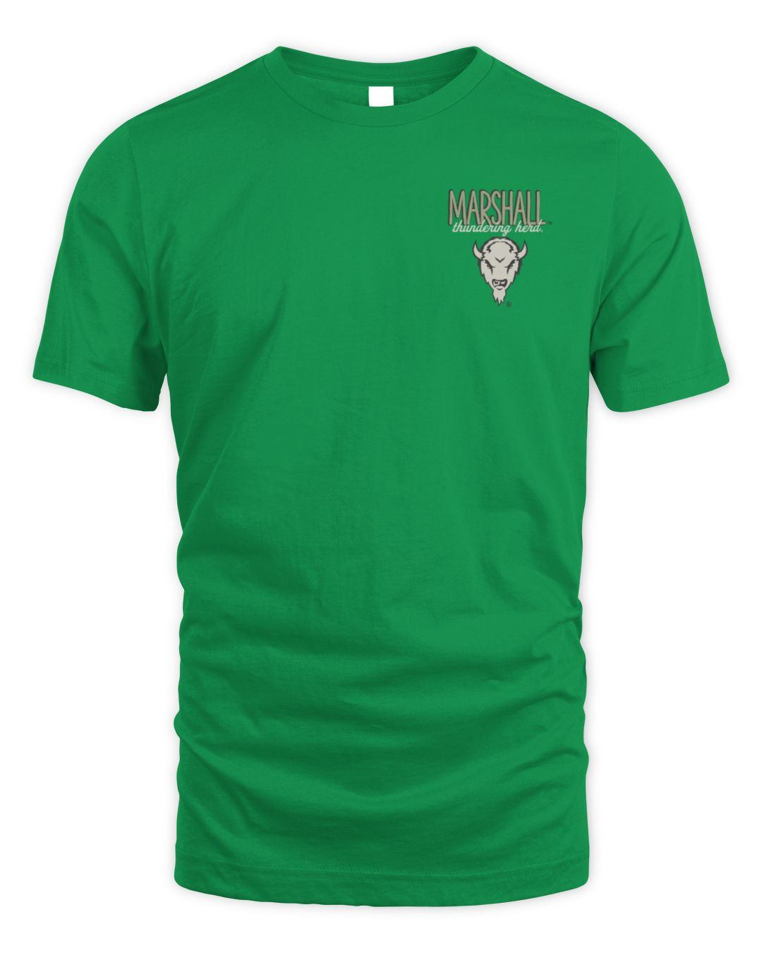 Kelly Green Marshall Thundering Herd Hyperlocal T-shirt