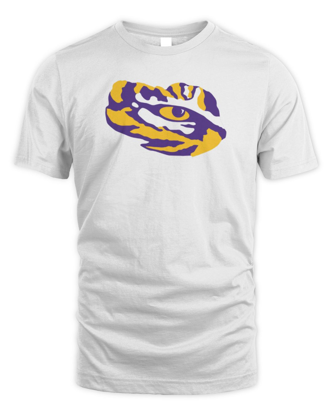Lsu Tigers White Primetime Evergreen Alternate Logo T-shirt