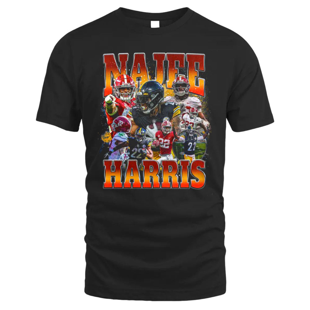 Najee Harris Tee, Vintage T-shirt Style
