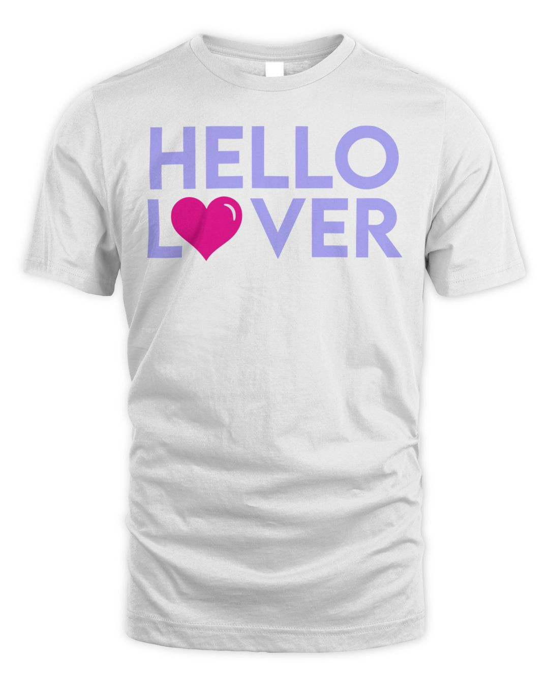 Loverboy Merch Hello Lover Script Shirt