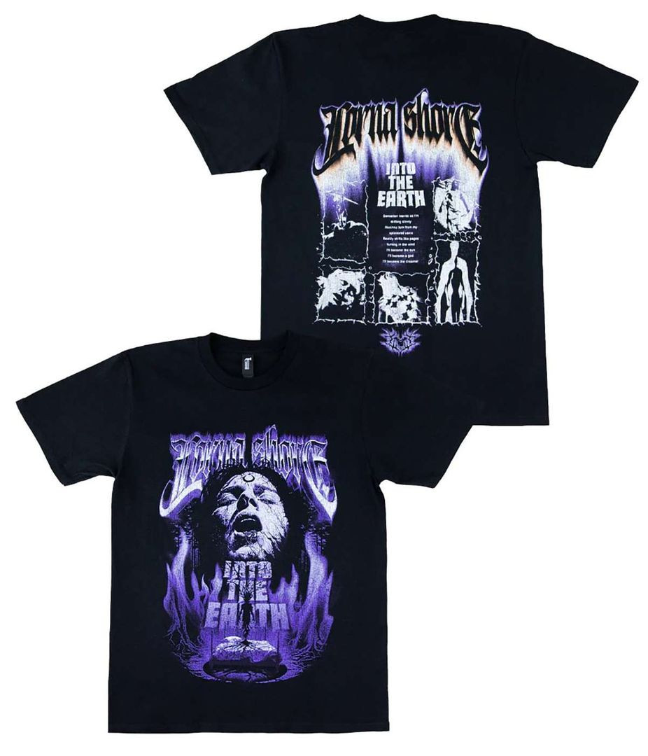 Lorna Shore Merch Lorna Shore Into The Earth Shirt