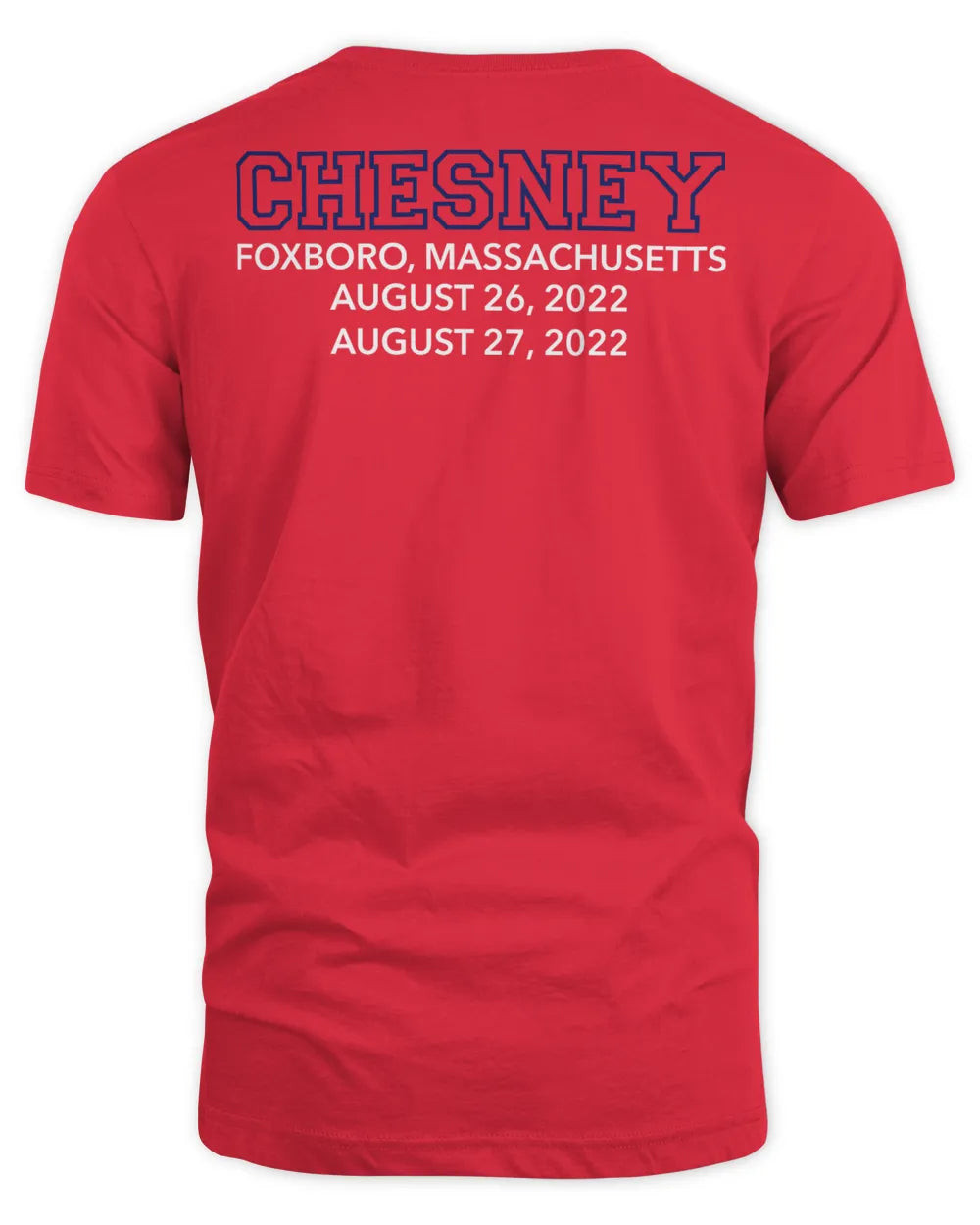 Kenny Chesney Merchandise Gillette Stadium Shirt