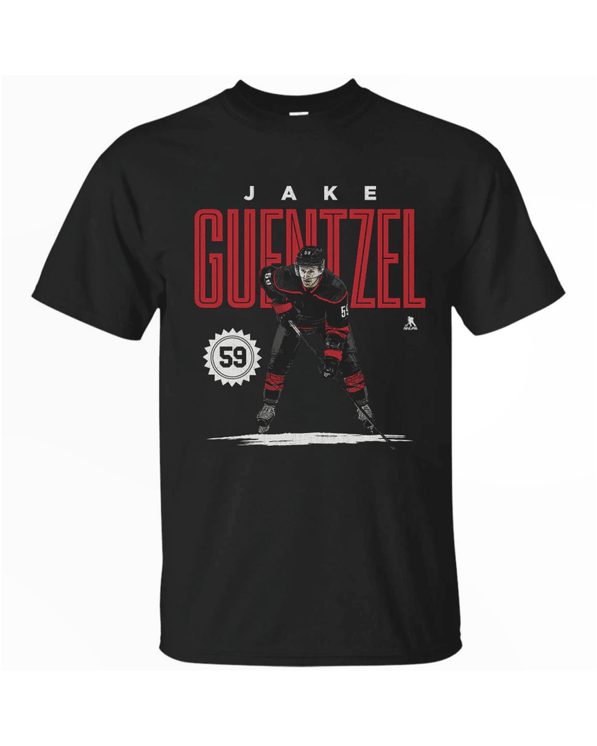 Jake Guentzel Carolina Card Cartoon T Shirt