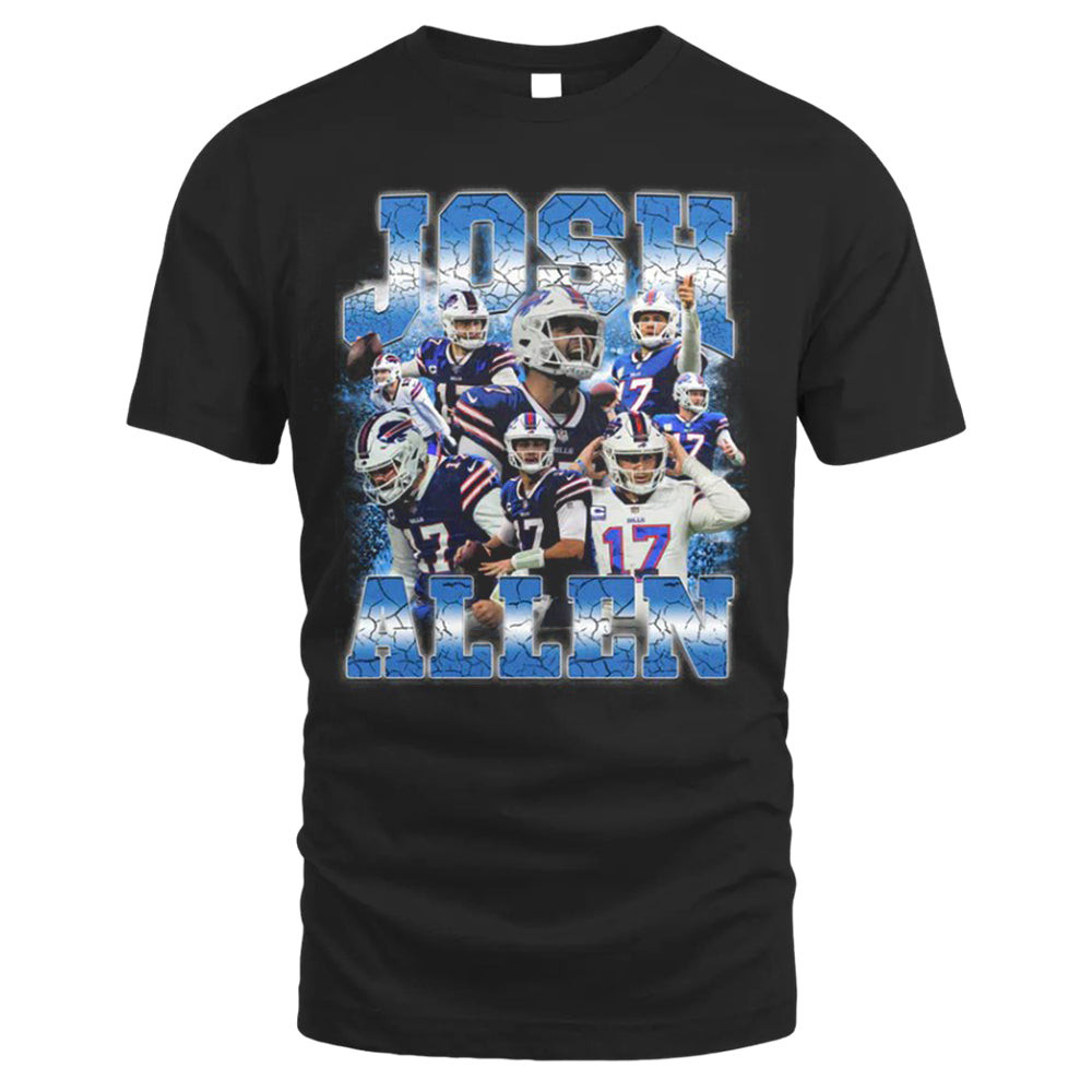 Josh Allen Tee, Vintage T-shirt Style