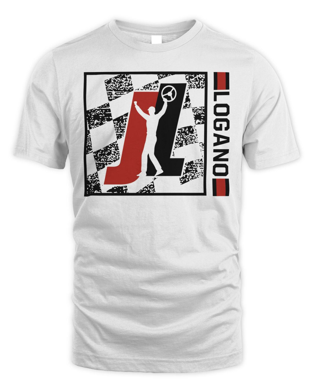 Joey Logano Merch Checkered Square Shirt