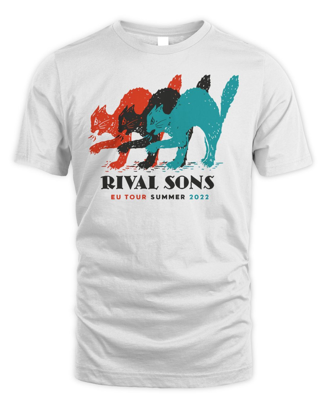 Lo Fi Merchandise Rival Sons Cat Shirt