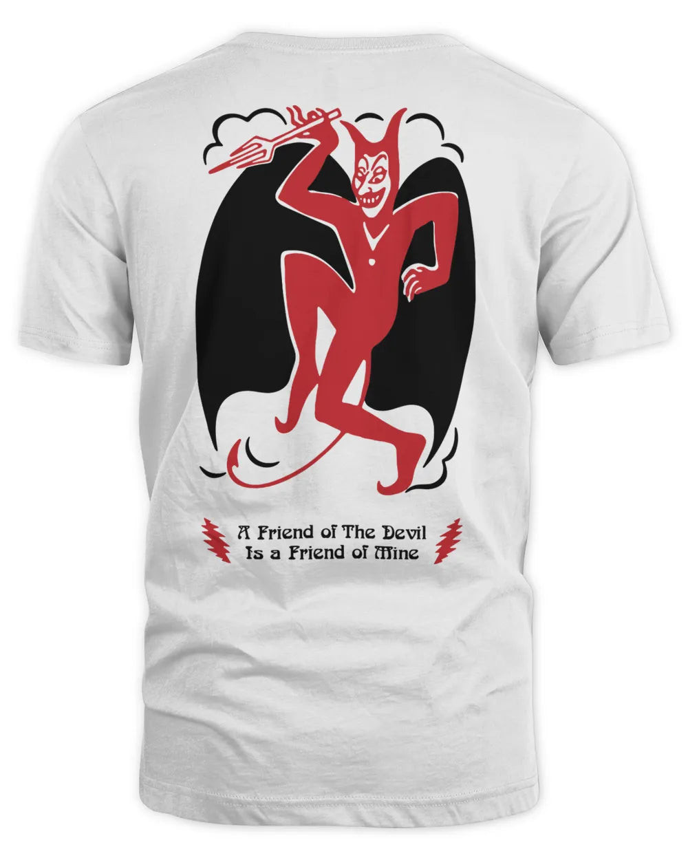 Jiberish Clothing Friend Of The Devil Shirt