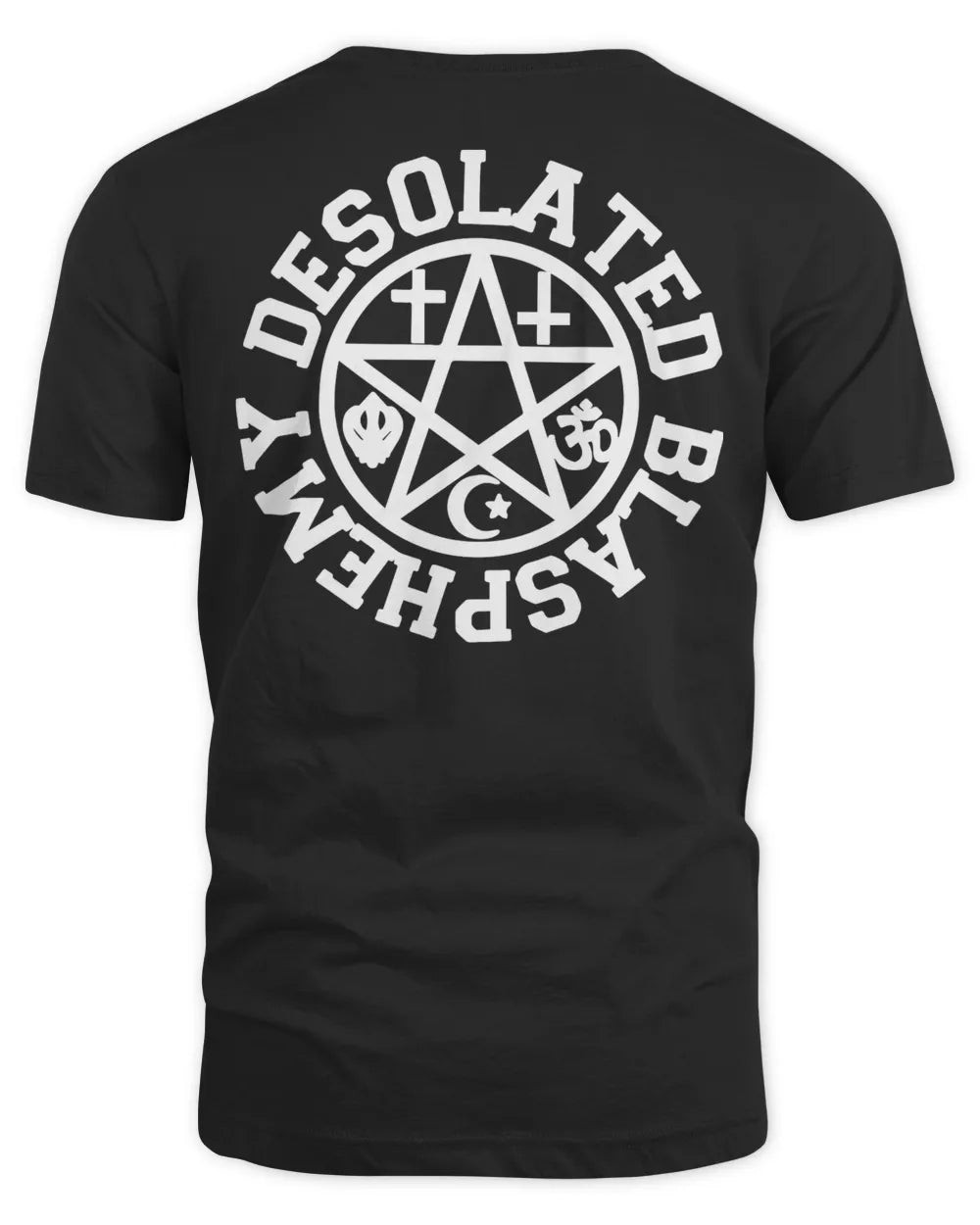 Malevolence Merch Desolated Blasphemy Shirt