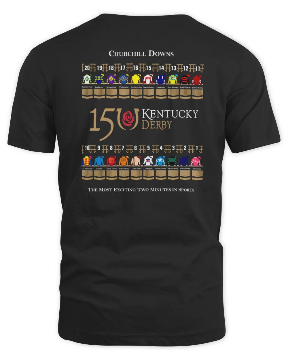 Kentucky Derby 150th Post-position 2024 T-shirt