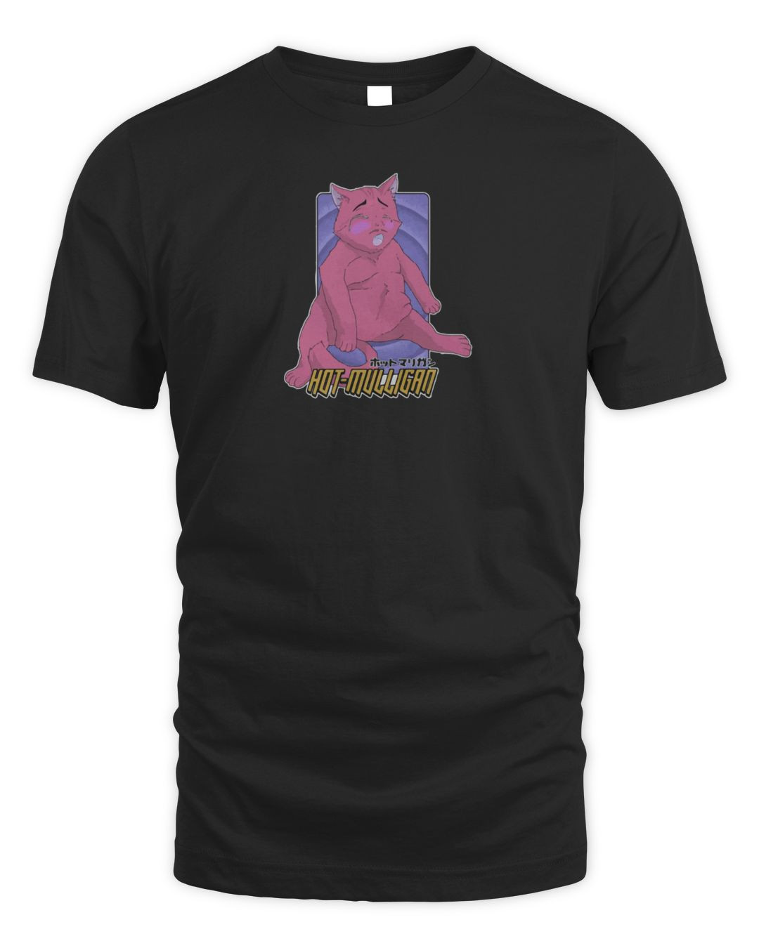 Hot Mulligan Merch Anime Cat Shirt