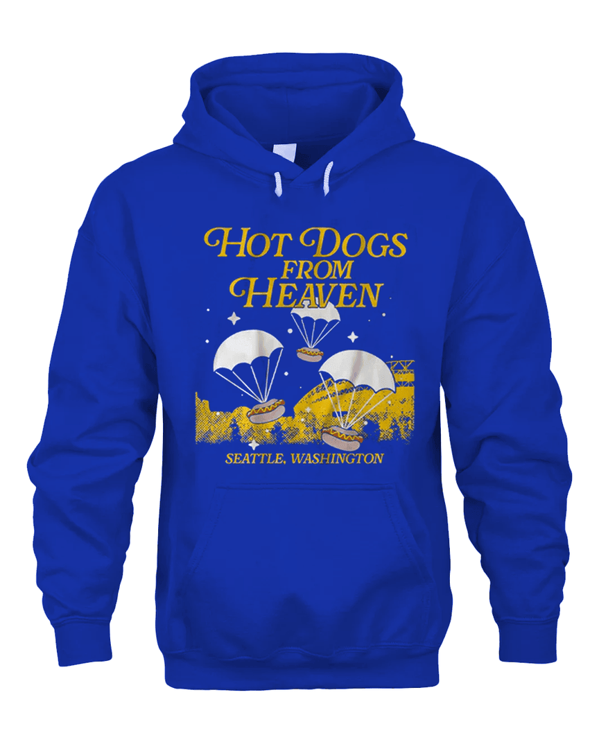 Hot Dogs From Heaven Seattle, Washington Hoodie
