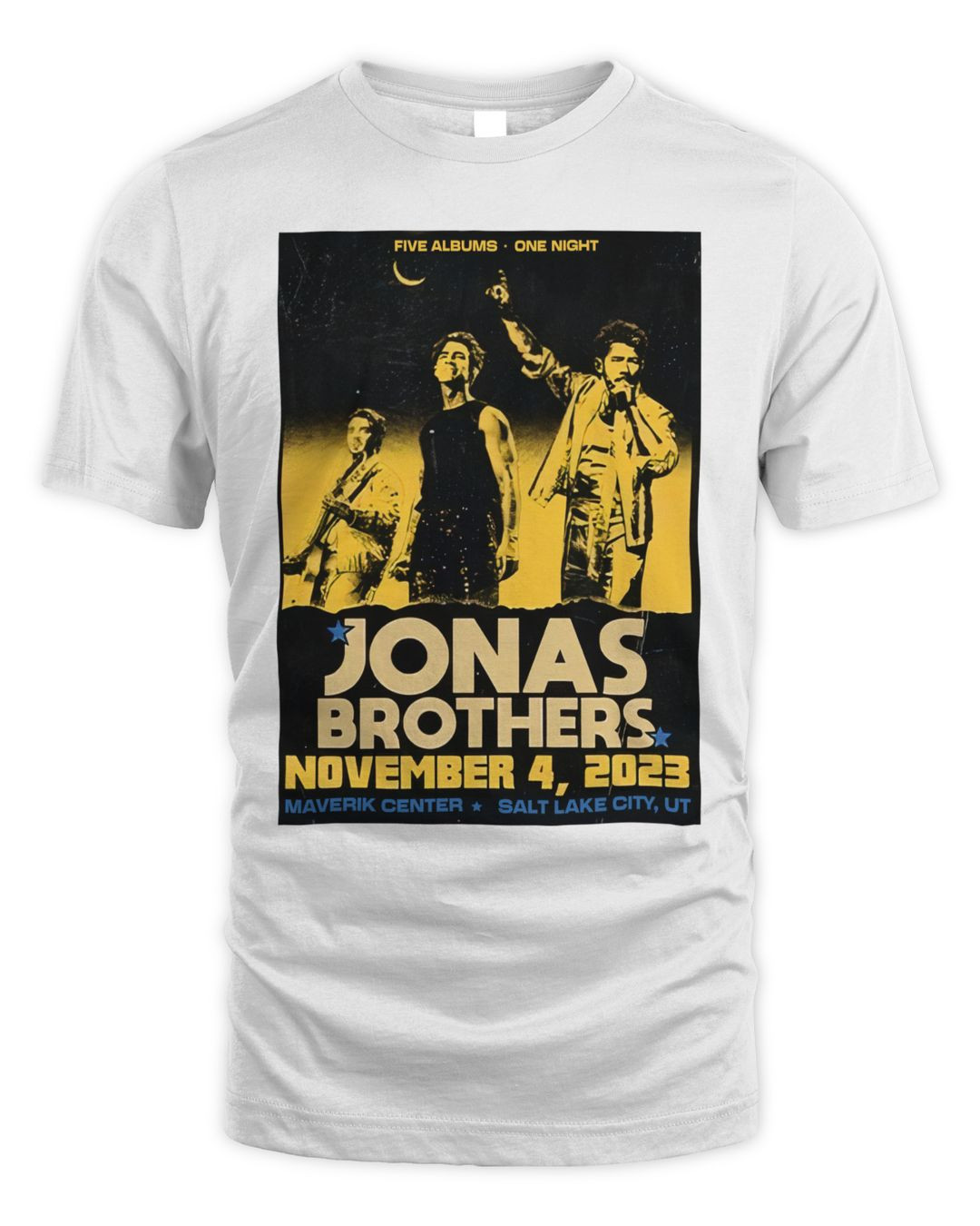 Jonas Brothers Merch Salt Lake City Shirt