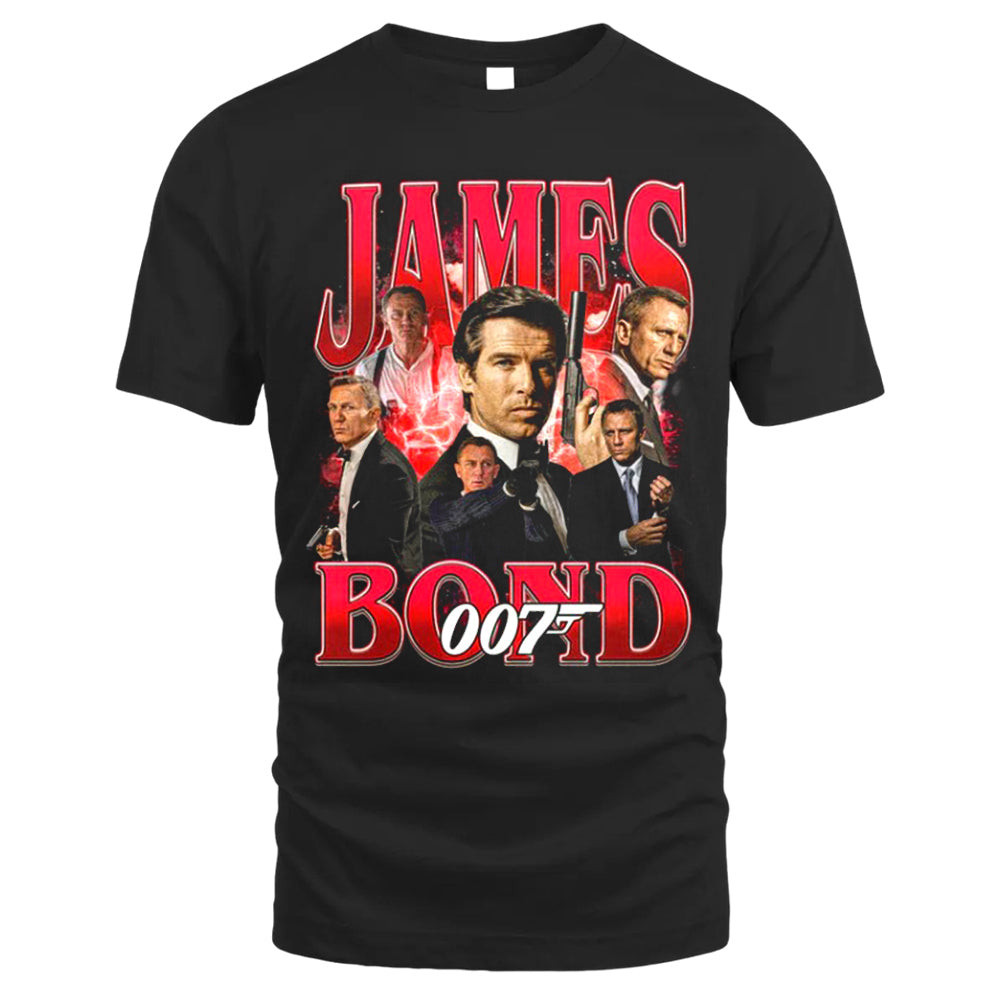 James Bond 007 Vintage Tee, Vintage T-shirt Style