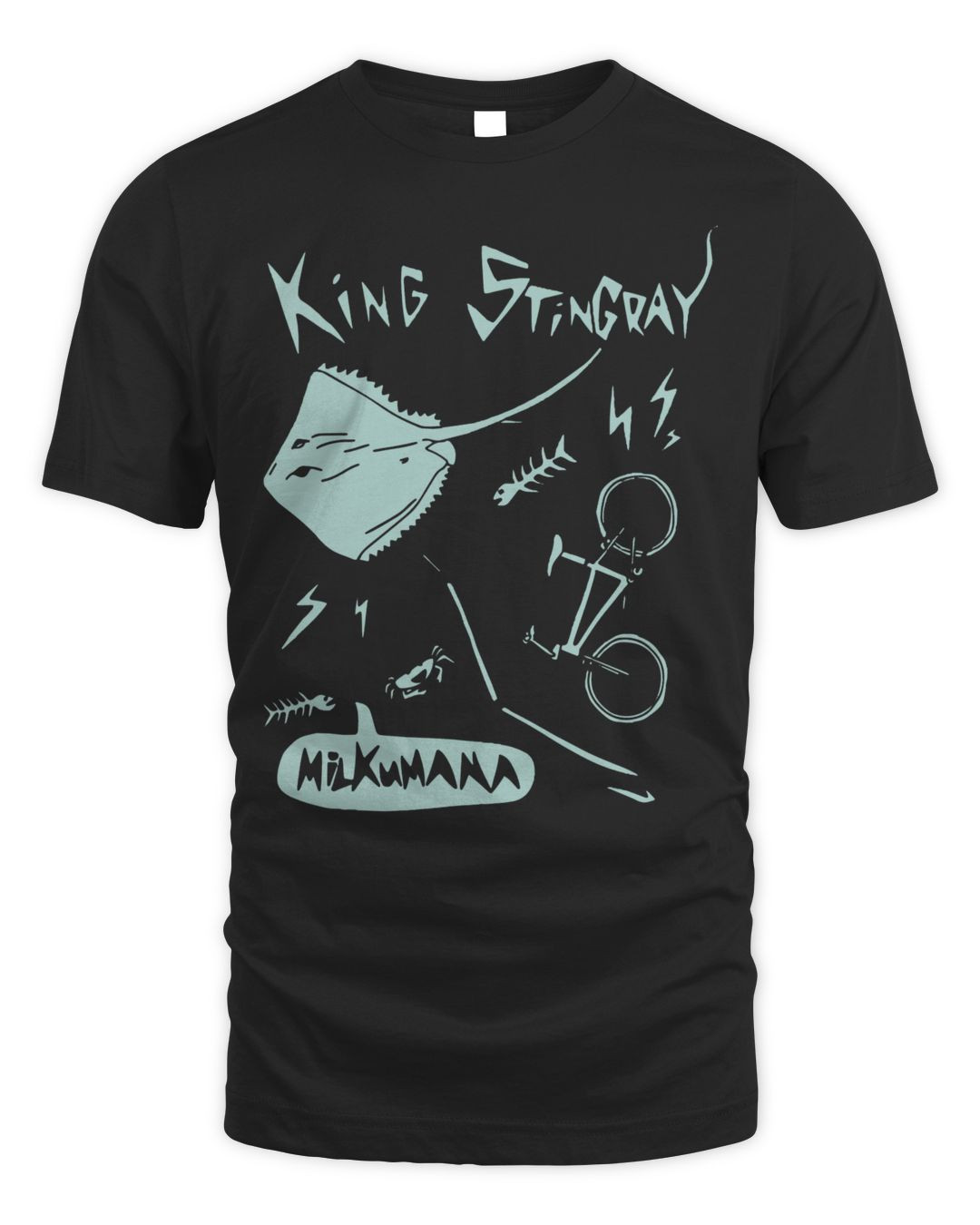 King Stingray Merch Faded Slate Milkumana T-shirt