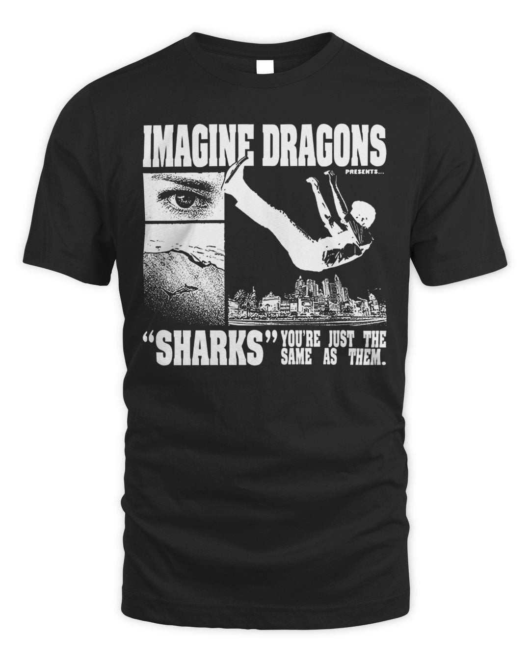 Imagine Dragons Merch Sharks Shirt