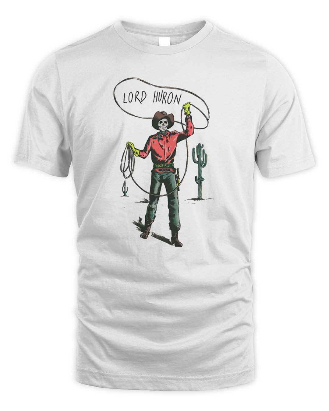 Lord Huron Merch Skeleton Cowboy Shirt