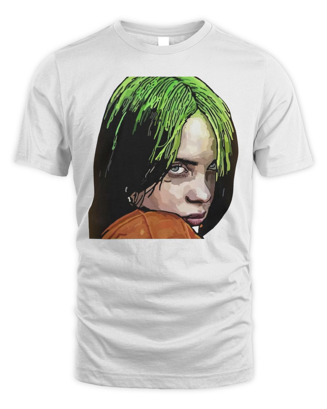Layla Merch Billie Elish Artwork Shirt