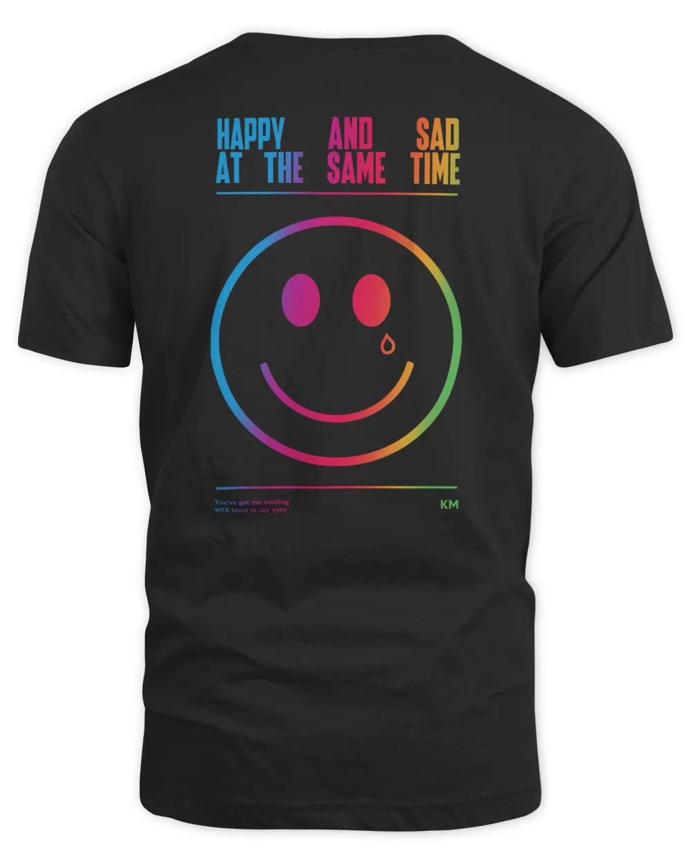 Kacey Musgraves Merch Happy & Sad Smiley Shirt