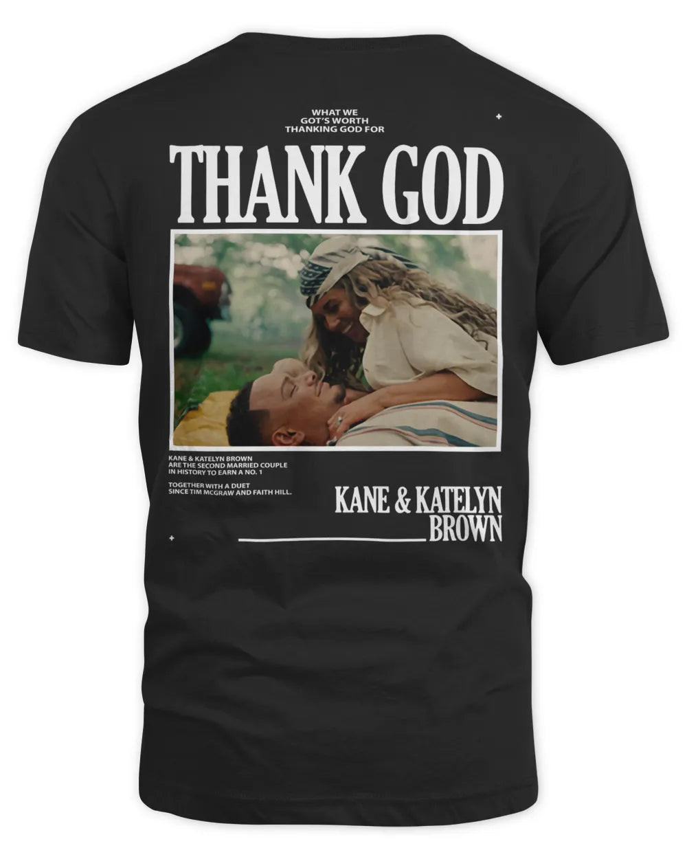 Kane Brown Merch Thank God Shirt