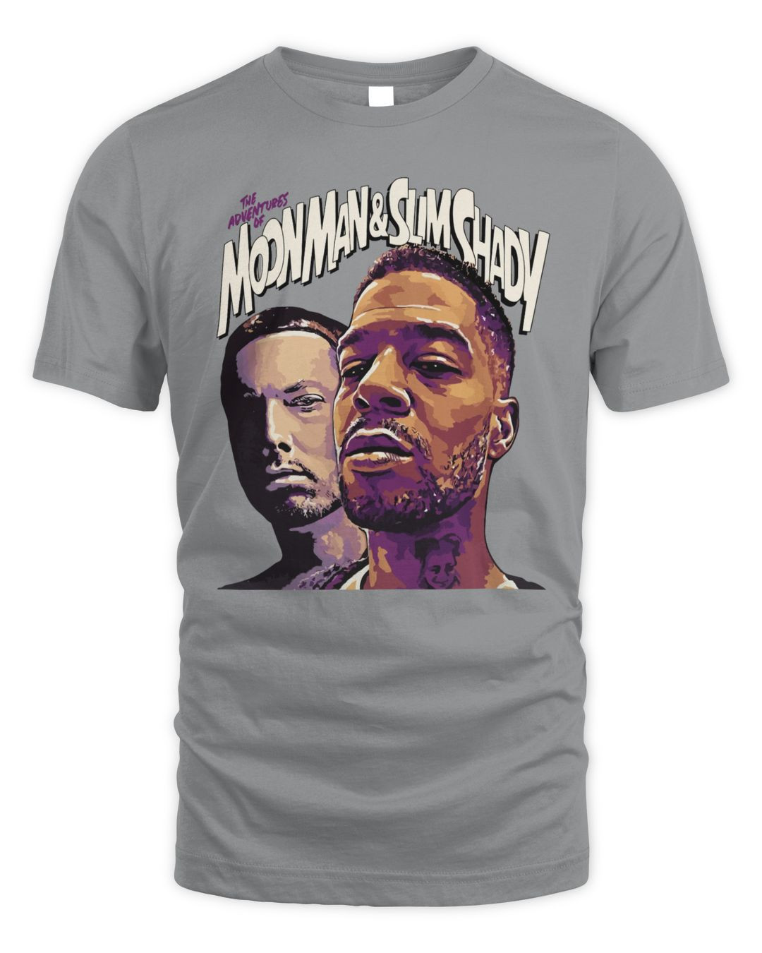 Kid Cudi Merch Moon Man & Slim Shady Shirt