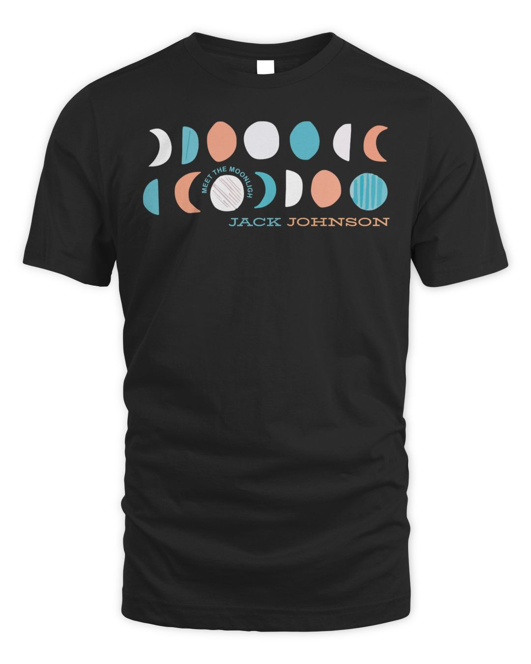 Jack Johnson Merch Meet The Moonligh Moonphases T-shirt