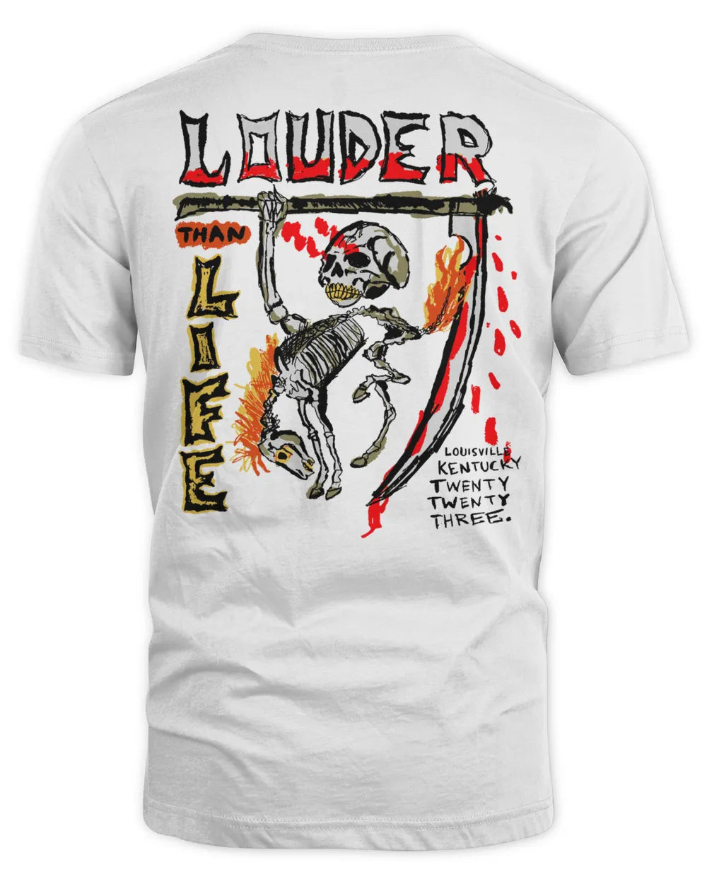 Louder Than Life Merch Messy Shirt