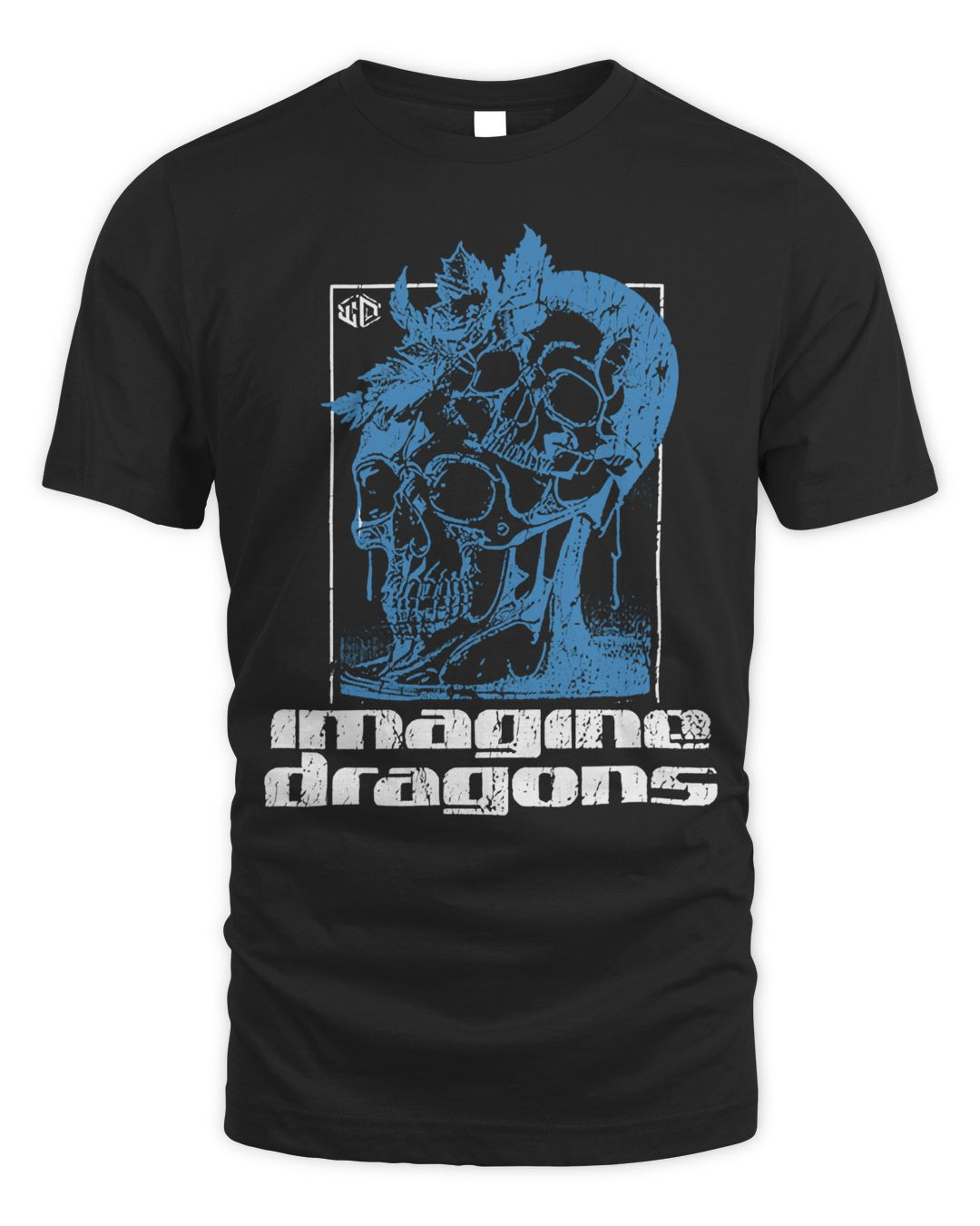 Imagine Dragons Merch Melting Skull Shirt