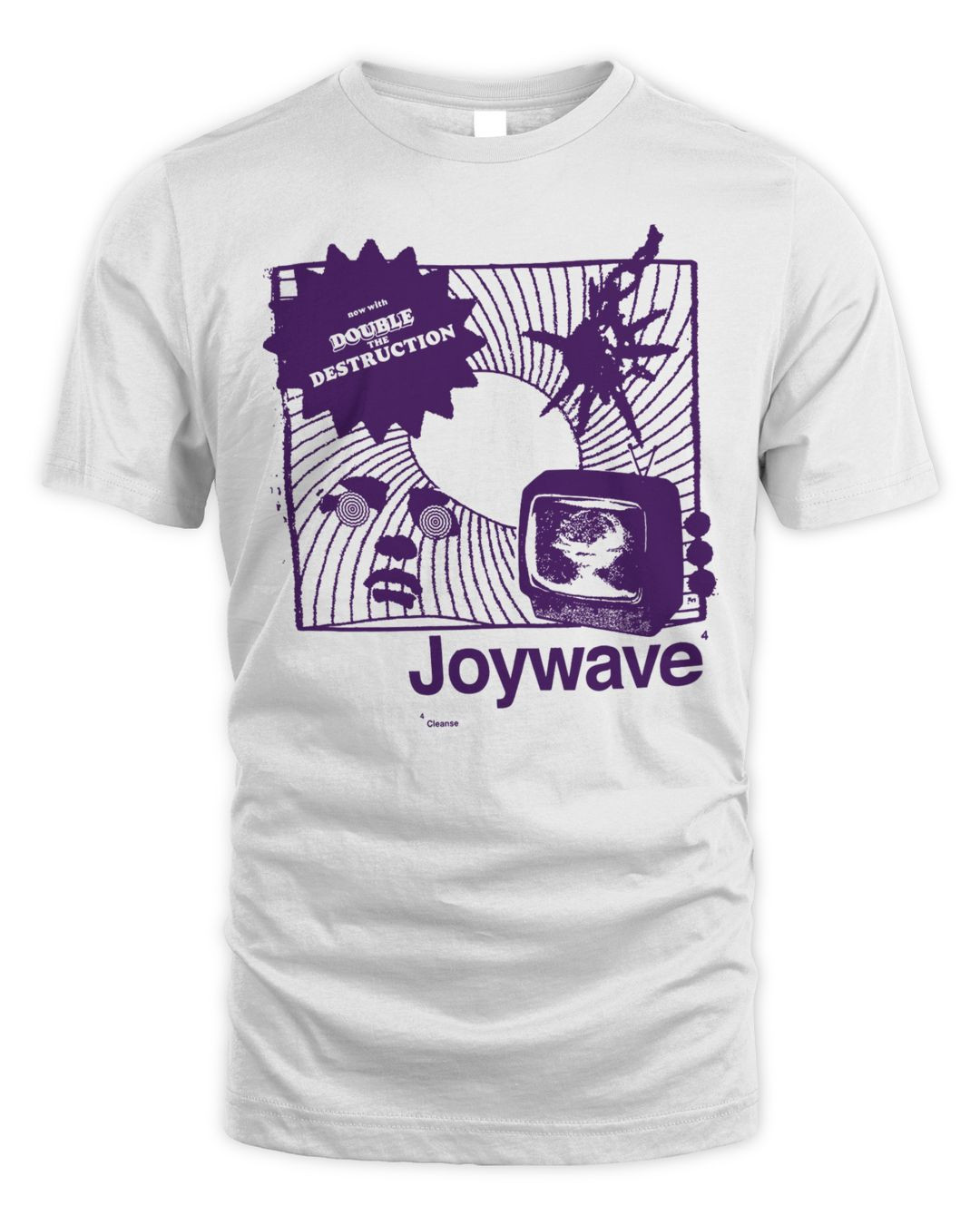 Joywave Merch Double Destruction Shirt