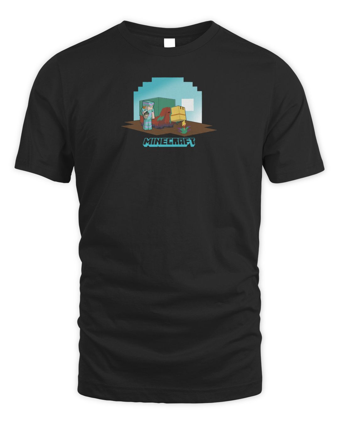 Minecraft Merchandise Trails & Tales Alex And Sniffer Shirt