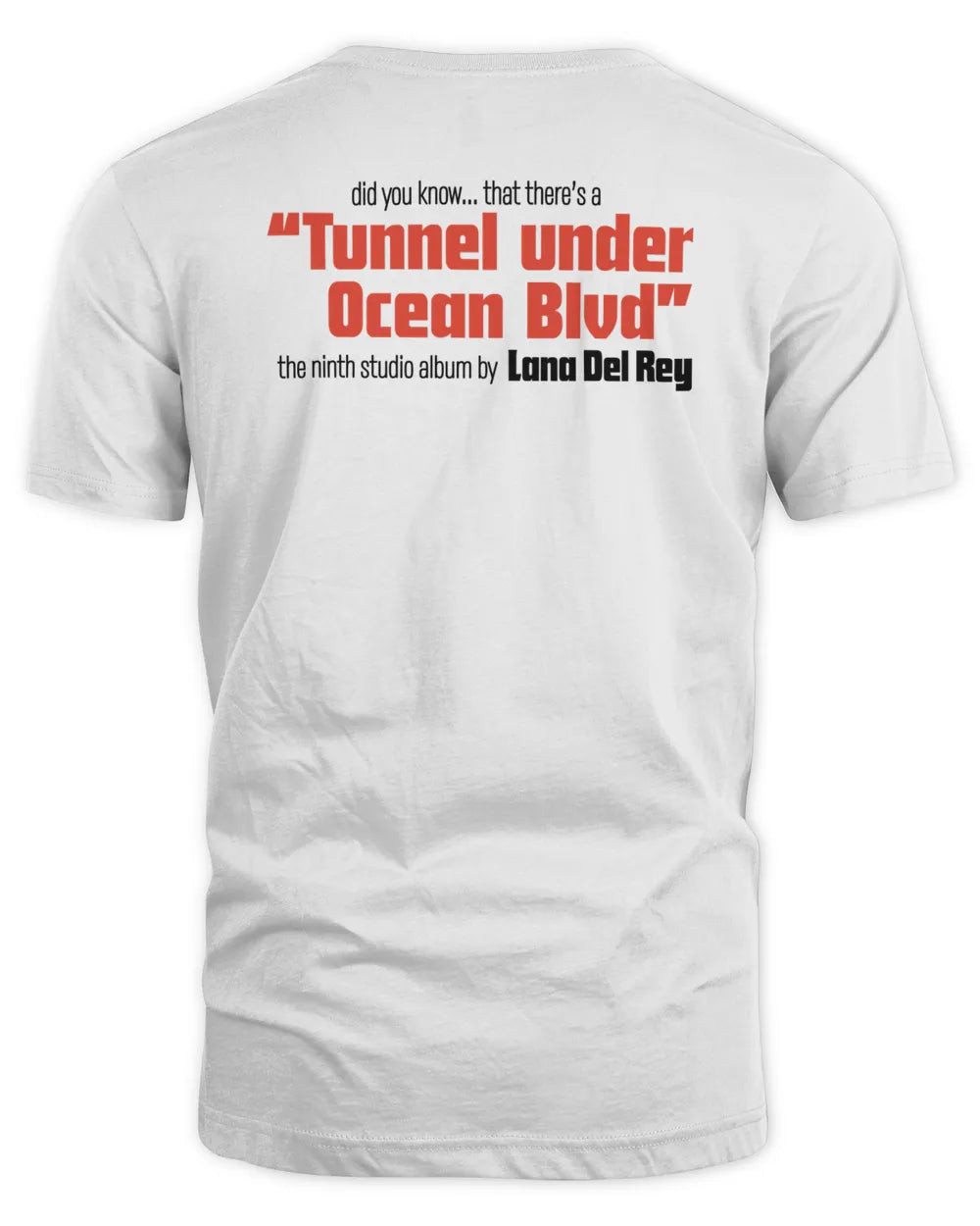 Lana Del Rey Merch Natural Photo T-shirt