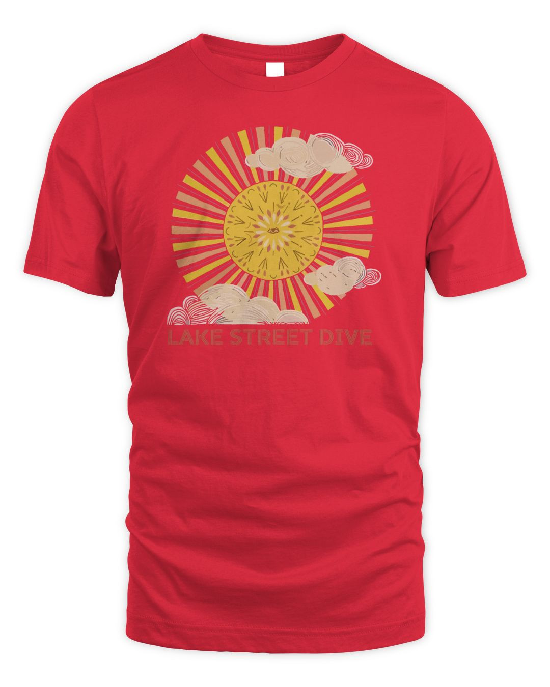 Lake Street Dive Merch Sunset T-shirt