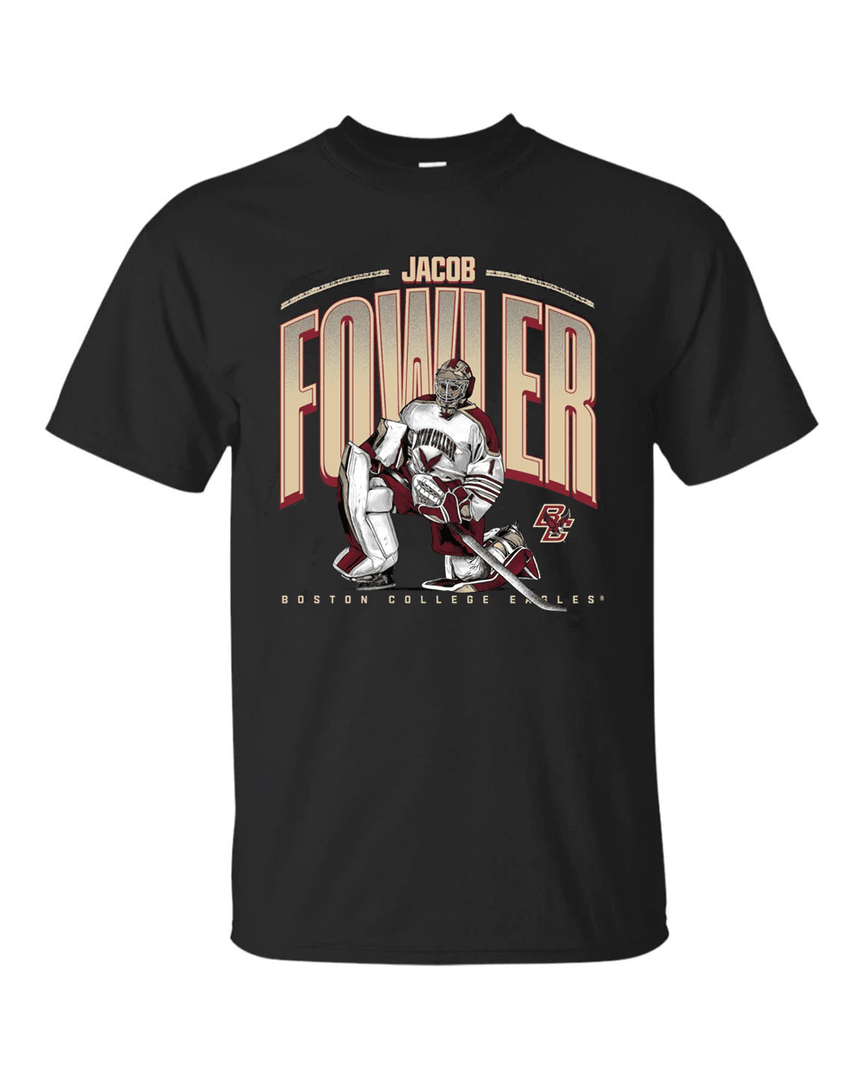 Jacob Fowler Boston College Hockey T Shirt