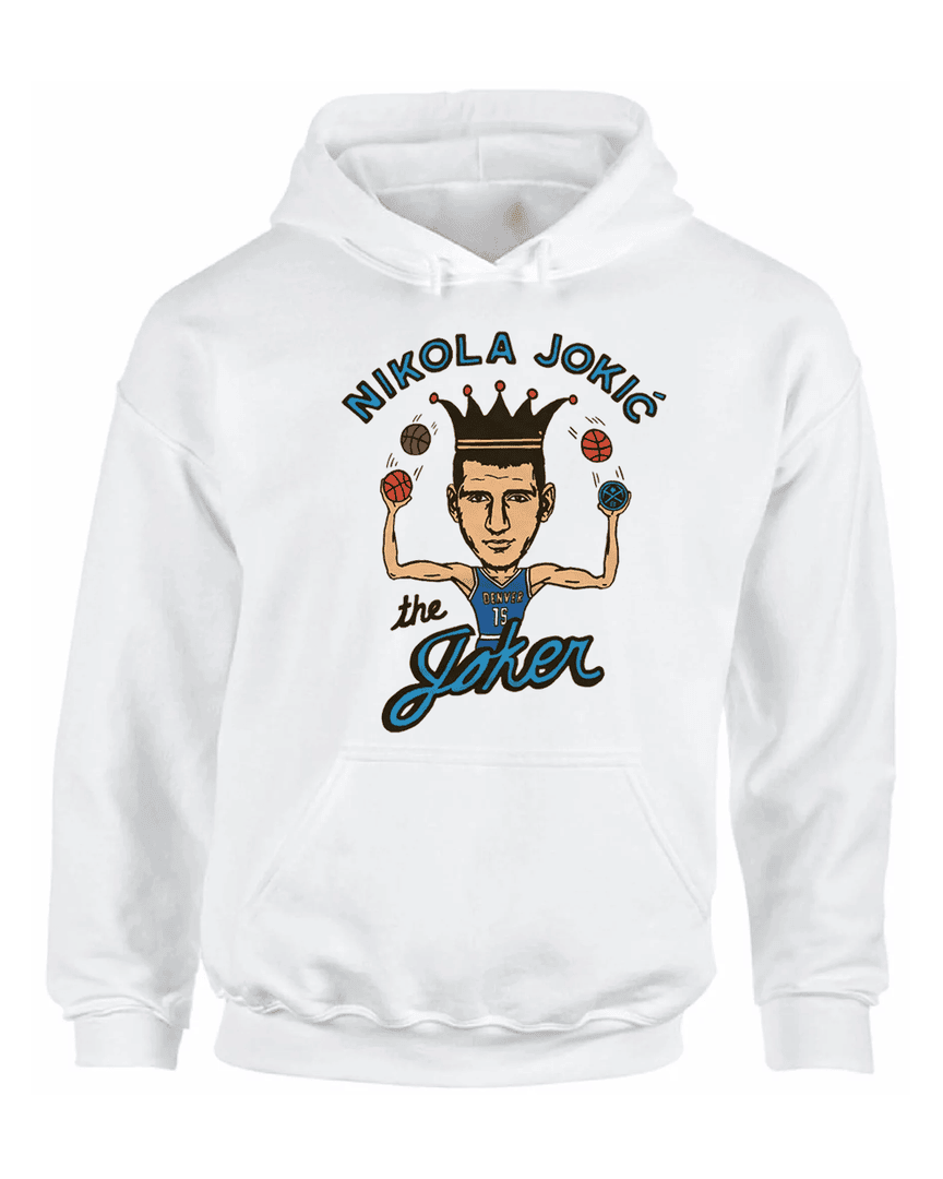 Homage Nikola Jokic The Joker Caricature Hoodie