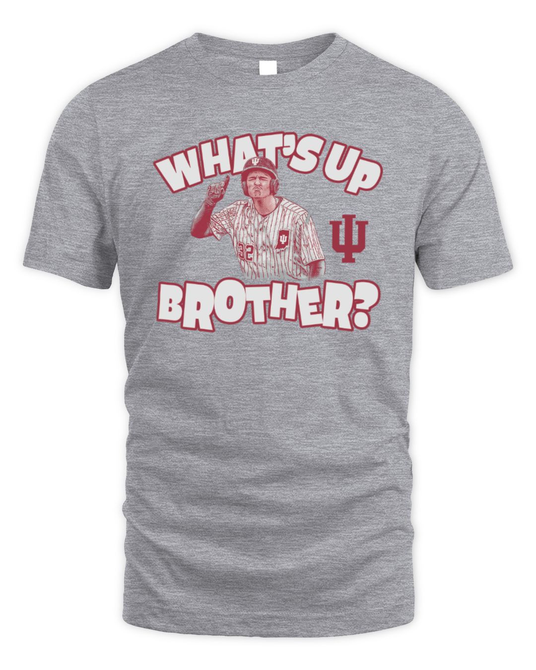 Indiana Hoosiers #32 Josh Pyne Sketch 2024 Shirt