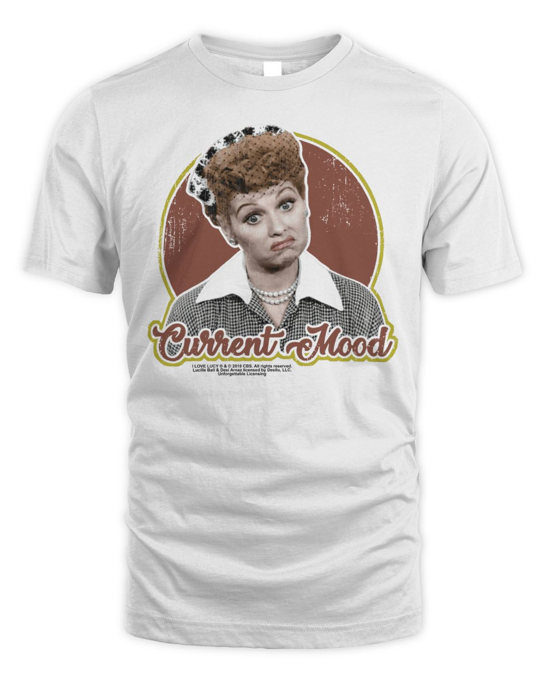 I Love Lucy Merchandise Current Mood Shirt