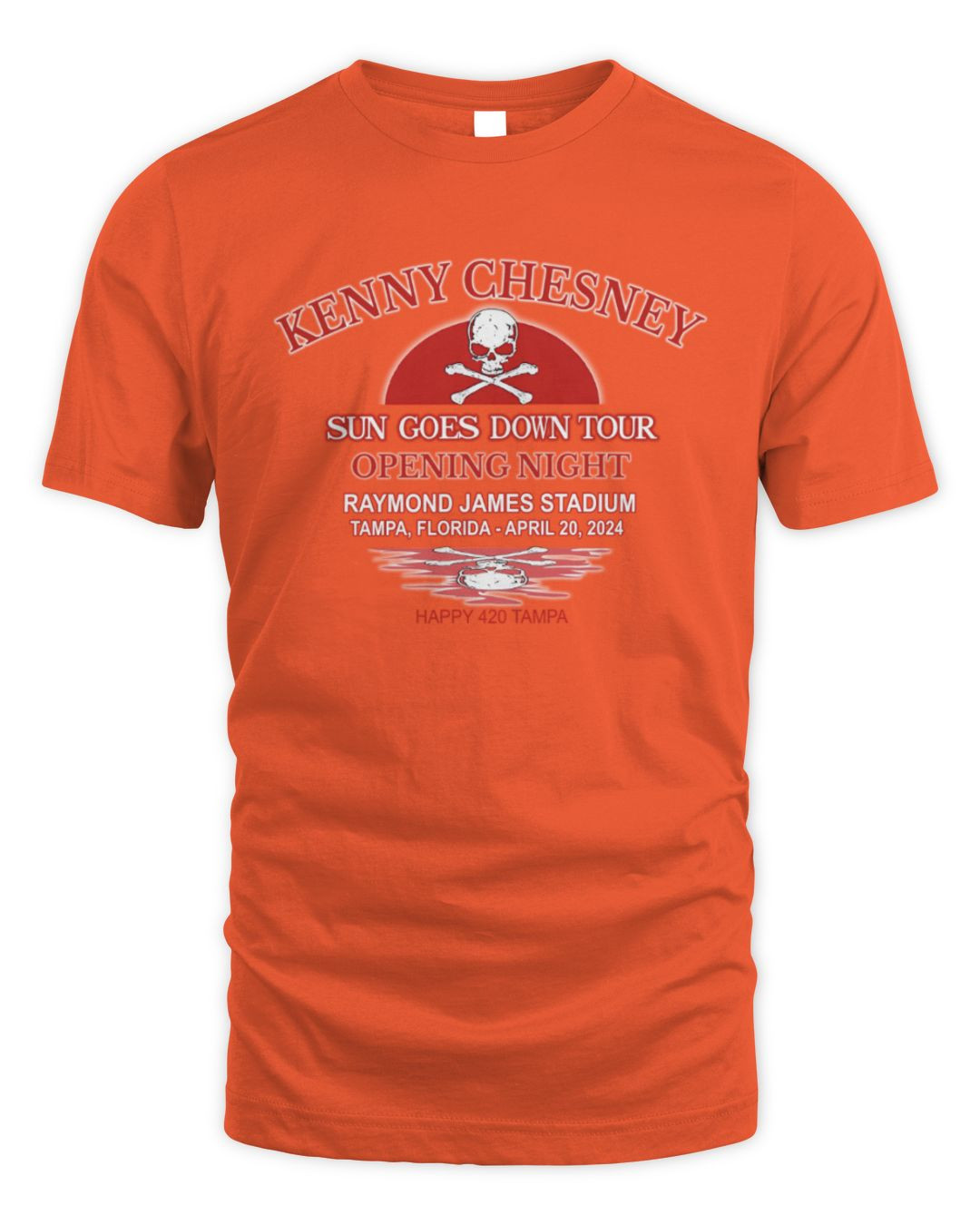 Kenny Chesney Tampa Event T Shirt
