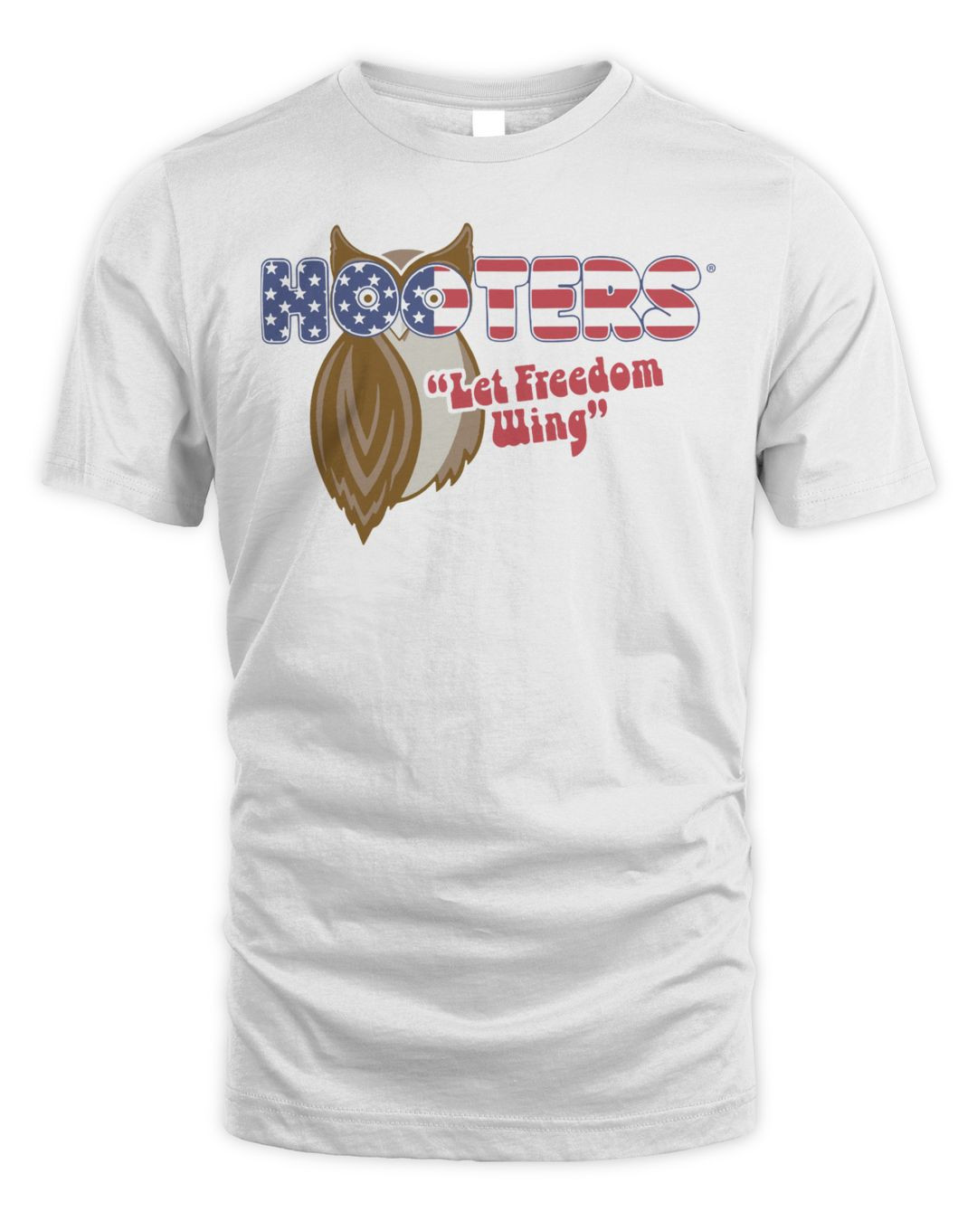 Hooters Merchandise Let Freedom Wing Shirt
