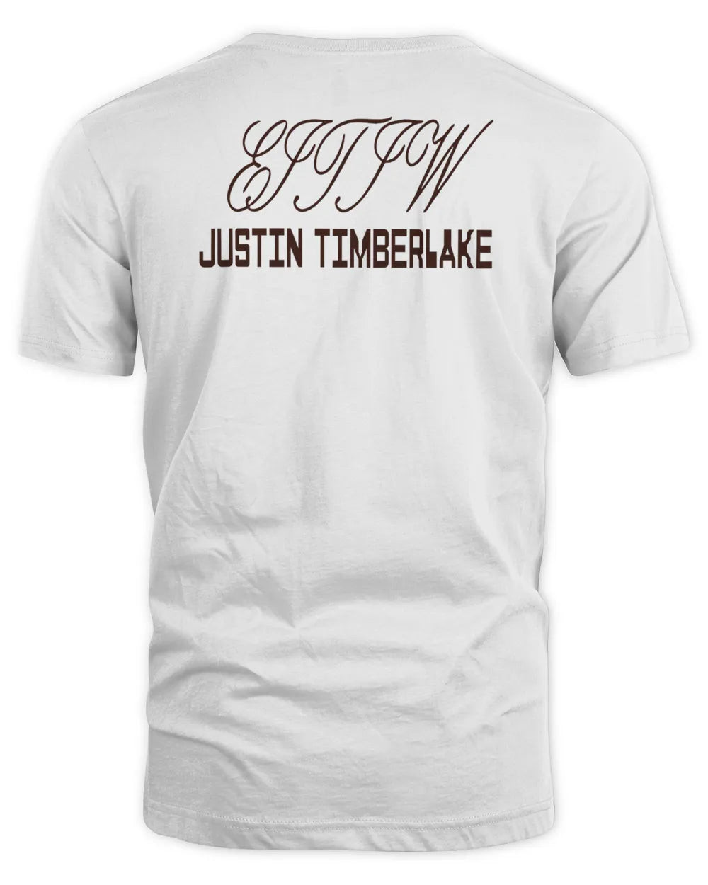 Justin Timberlake Merch Everything I Thought It Was Light Pink T-shirt