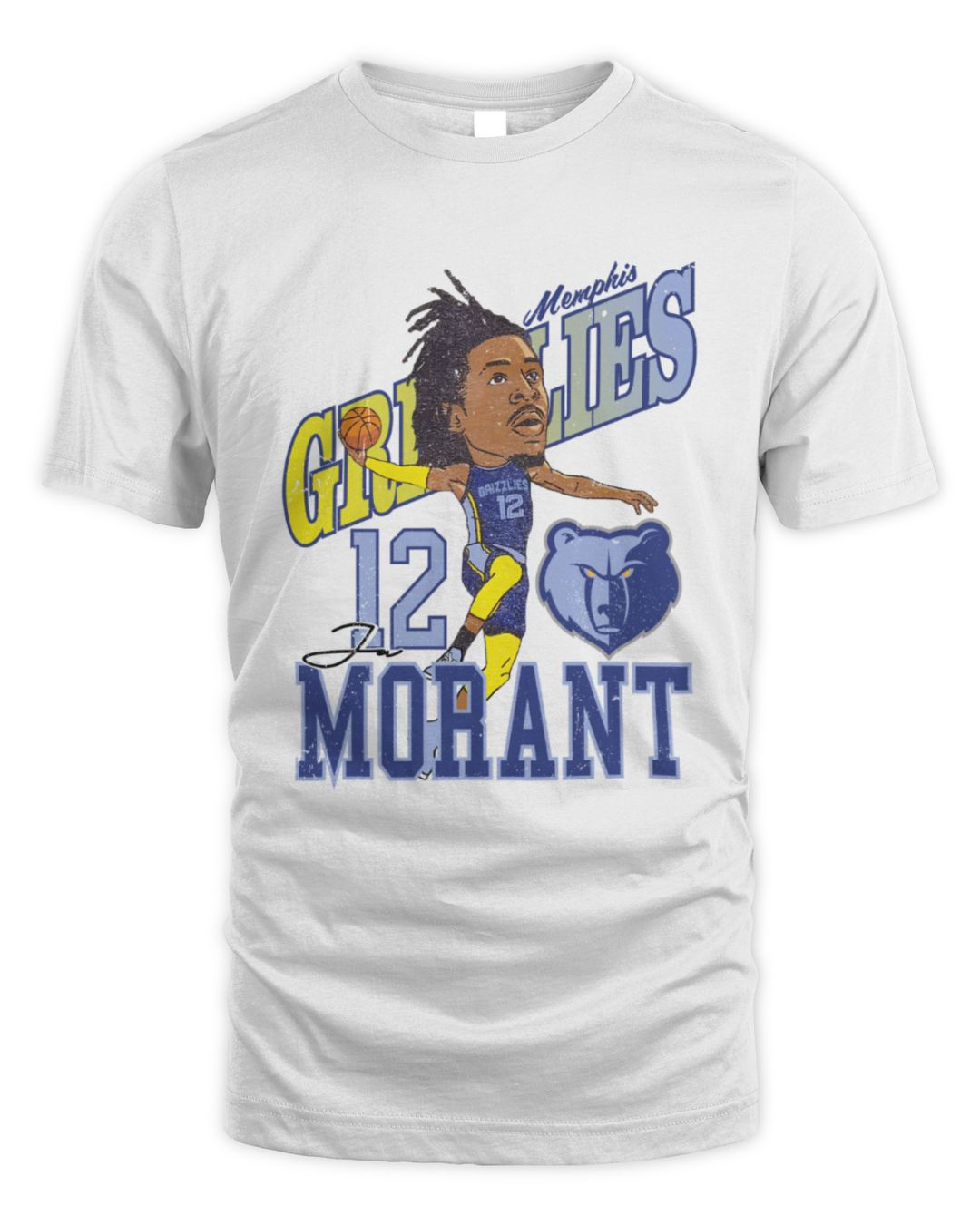 Ja Morant Caricature T Shirt