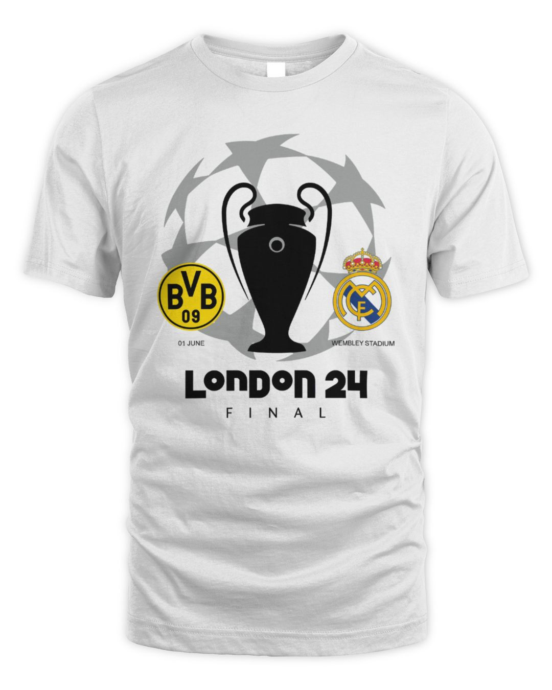 London 24 Ucl Final Logo T Shirt