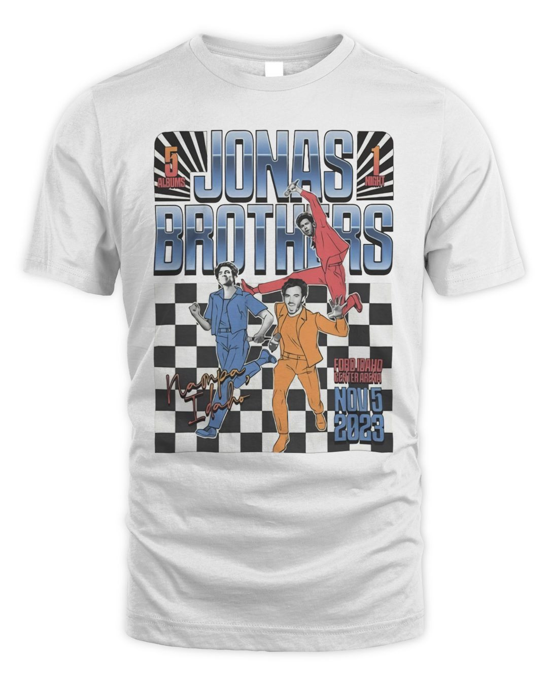 Jonas Brothers Merch Nampa Shirt
