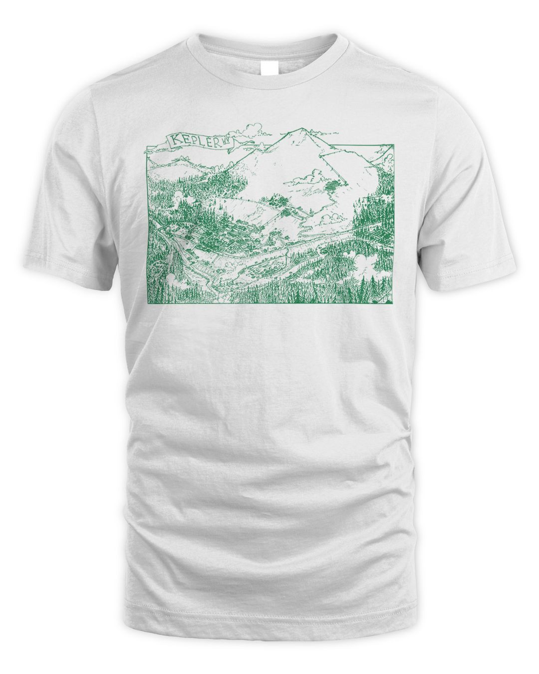 Mcelroy Merch Kepler Map Shirt